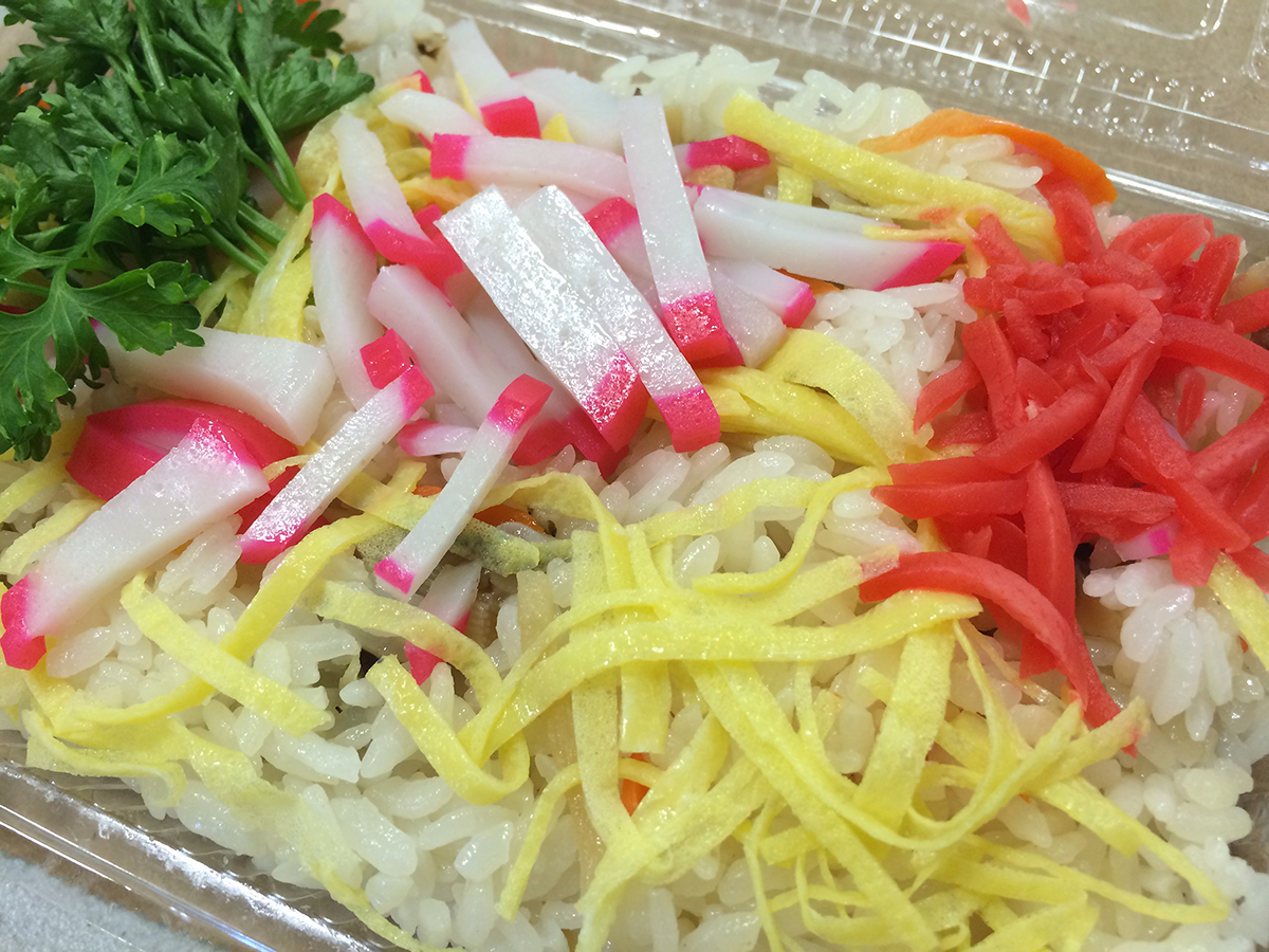 Edible Adventures - Buddhist Obon chirashi